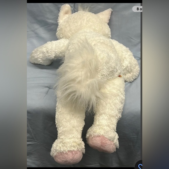 Build a Bear Disney Marie Aristocats White Pink Kitten Cat Stuffed Animal - Picture 12 of 12